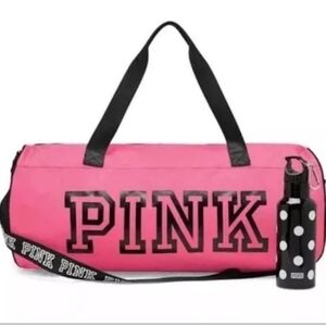 Victoria Secret Pink Gym Bag Color Pink